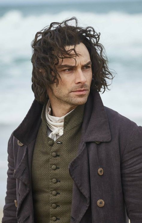 Irish actor Aidan Turner and his wild, windswept curls as Capt. Ross Poldark Auvergne, Logan Lerman, Poldark 2015, Poldark Series, Ross And Demelza, Aidan Turner Poldark, Aiden Turner, Charlie Cox, Ross Poldark