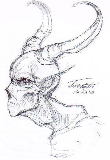 Profile Sketch, Creaturi Mitice, Demon Drawings, Scary Drawings, Horror Drawing, Desen Realist, Creepy Drawings, Výtvarné Reference, 강아지 그림