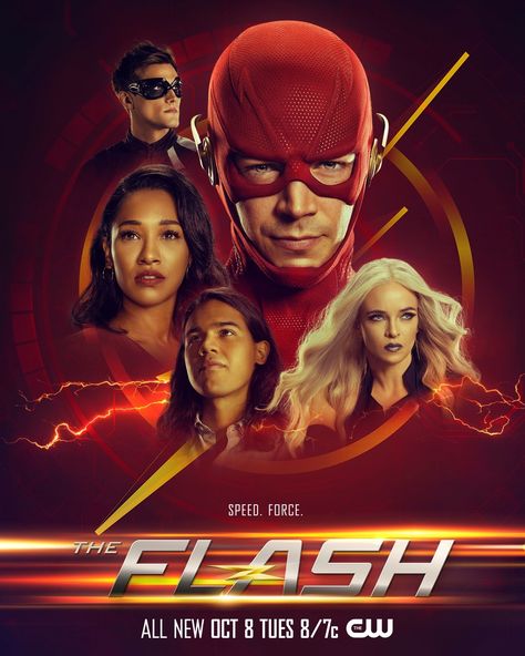 NEW!!! Poster from The Flash Season 6 The Flash Poster, The Flash Season, Flash Tv Series, Flash Wallpaper, Danielle Panabaker, Free Tv Shows, Univers Dc, Fastest Man, Barry Allen