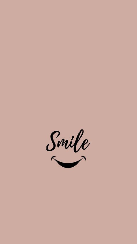 Smile wallpaper Be Smile Dp, Smile Phone Wallpaper, Smiling Flower Wallpaper, Smile Wallpaper Aesthetic, Smile Qoutes, Spiritual Uplifting Quotes, V34 Colour Corrector, Pink Wallpaper Quotes, Poppy Petals