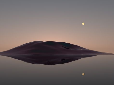 Water, Design, Wallpapers, Sand Dunes, The Moon, Moon, Wall