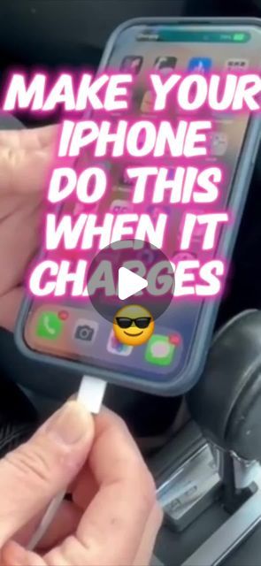 Jennifer Dove on Instagram: "Make your iPhone do this crazy CUSTOM TRICK when charging! Bet you didn’t know this one! 🤓😲 #techgirljen #techgirltips #shortcuts #techtips #apple #iphonetipsandtricks" Apple Ipad Hacks, Apple Iphone Hacks, Things To Do On Your Phone, Iphone Hacks Videos, Pc Shortcuts, Shortcuts Iphone, Iphone Humor, Ipad Pro Tips, Ipad Tricks