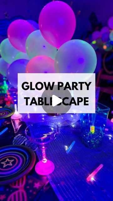 The perfect dessert for your neon party is a glow in the dark cake! Find out the products used to make it glow. Glow In The Dark Tablecloth, Glow Stick Cake, Glow In The Dark Table Decorations, Glow Party Cake Ideas Neon Birthday, Glow In The Dark Centerpieces Ideas, Glow In The Dark Sweet 16 Party Ideas, Glow In The Dark Party Cake, Glow In Dark Cake, Neon Cupcakes Glow Party