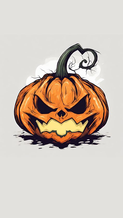 Creepy Pumpkin Tattoo, Creepy Pumpkin Drawing, Scary Pumpkin Tattoo, Pumkin Drawing Cartoon, Evil Pumpkin Tattoo, Digital Art Outline, Scary Pumpkin Drawing, Spooky Pumpkin Drawing, Pumpkin Head Drawing