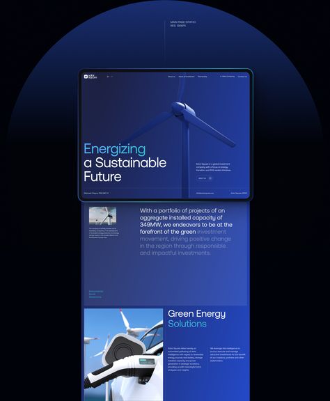 Premium Web Design, Blue Website Design, Energy Website, Emailer Design, Infographic Website, Medical Website Design, Blue Website, Corporate Website Design, Minimalist Web Design