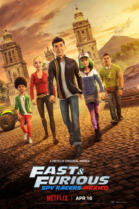 Spy Racers, Movie Fast And Furious, Mexico Wallpaper, Netflix Premium, Netflix Original Series, Fast Furious, The Furious, Dreamworks Animation, Netflix Originals