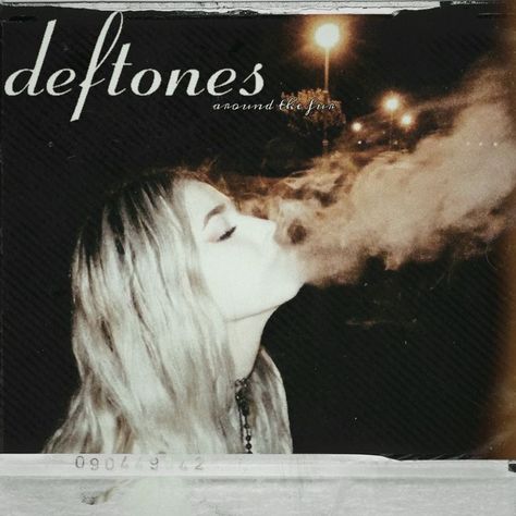 Deftones Vintage Poster, Deftones Album Covers, Deftones Aesthetics, Deftones Cover, Deftones Core, Deftones Posters, Deftones Girl, Deftones Poster, Mixtape Playlist