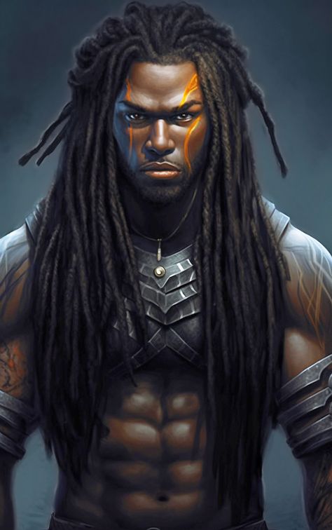 Fantasy Tribe, Tribe Warrior, Black Viking, Africa Tribes, Bull Images, Black Warrior, Black Power Art, Black God, Comic Layout