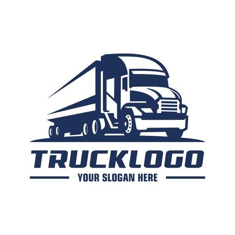 Semi Truck Logo Design Ideas, Transport Logo, Transportation Logo, Logistics Logo, Car Delivery, Truck Logo, Logistics Company, Truck Transport, Modern Business Cards Design