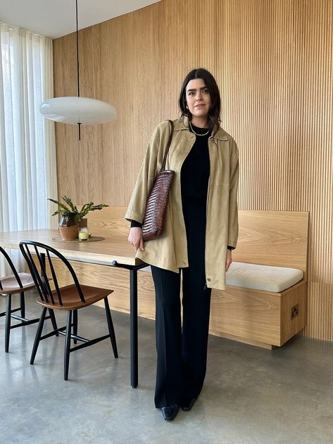 Five Outfit Formulas To Try This Week - by Anna Newton Anna Edit, Medium Hoop Earrings, Vintage Twins, Europe Outfits, Wardrobe Edit, Outfit Formulas, Levi’s 501, Home Outfit, Wearing Clothes