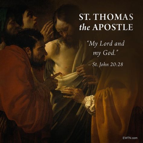 EWTN on Instagram: “July 3 is the feast day of St. Thomas the Apostle. He is believed to have preached the Good News to the Persians and Medes, and to India,…” St Thomas Day July 3, Feast Day Wishes, St Alphonsa, St Thomas The Apostle, Thomas Day, Thomas The Apostle, Doubting Thomas, Happy Feast, Confirmation Cakes