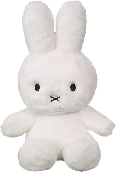 Amazon.com: Douglas Miffy Large Classic White Bunny Rabbit Plush Stuffed Animal : Toys & Games Japanese Hairstyle, Japanese Hair Care, White Bunny, Animal Toys, Rabbit Toys, Rabbit Plush, Bunny Plush, Cute Little Things, Fluttershy