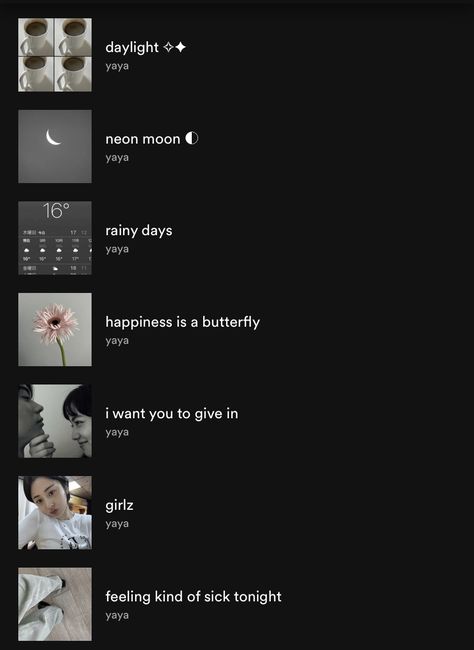 Spofity Playlist Pp, Instagram Highlight Covers Name, Music Aesthetic Spotify Playlist, Aesthetic Icons For Spotify Playlist, Spotify Names Playlist, Playlist Names Kpop, Spotify Account Aesthetic, Playlist Spotify Names, Spotify Playlist Names Aesthetic