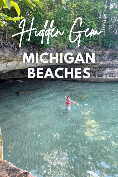 Best Great Lakes Beaches, Crystal River Michigan, Lake In The Clouds Michigan, Platte River Michigan, Agate Beach Michigan, Best Beaches In Michigan, Summer In Michigan Outfits, Silver Beach Michigan, Michigan Lake Vacation