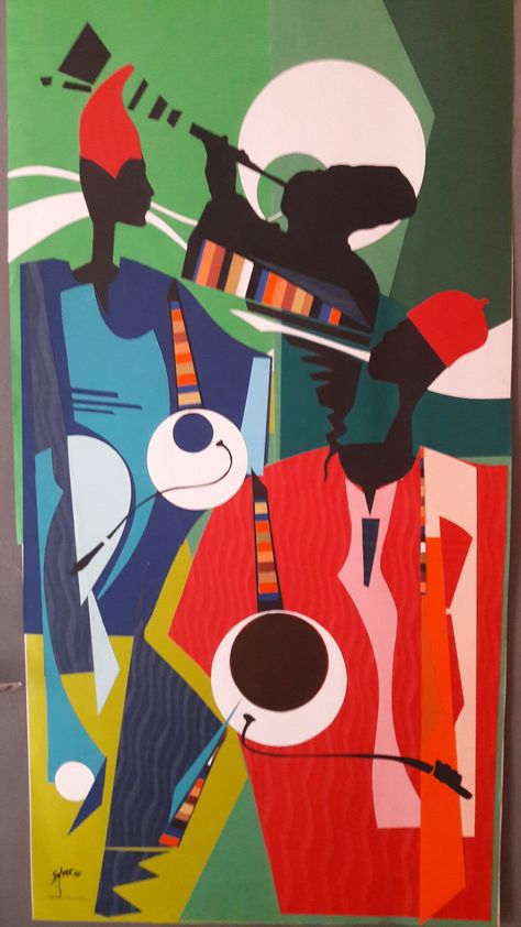 Title: Nigerian Praise singers Nigerian Art Artworks, Nigerian Aesthetic Wallpaper, Nigerian Art Paintings, Nigerian Art, Apartment Wall Art, Inspiration Painting, Brand Ideas, Collage Artwork, Art Inspiration Painting