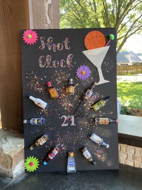 21st Bday Drinking Games, Bottle Service Theme Party, 21st Birthday Ideas Best Friend, 21st Ideas Decorations, 21st Home Party Ideas, 21st Cocktail Party Decorations, 21 St Birthday Decoration Ideas, Birthday Party 21 Ideas, 21 Bday Decorations Ideas