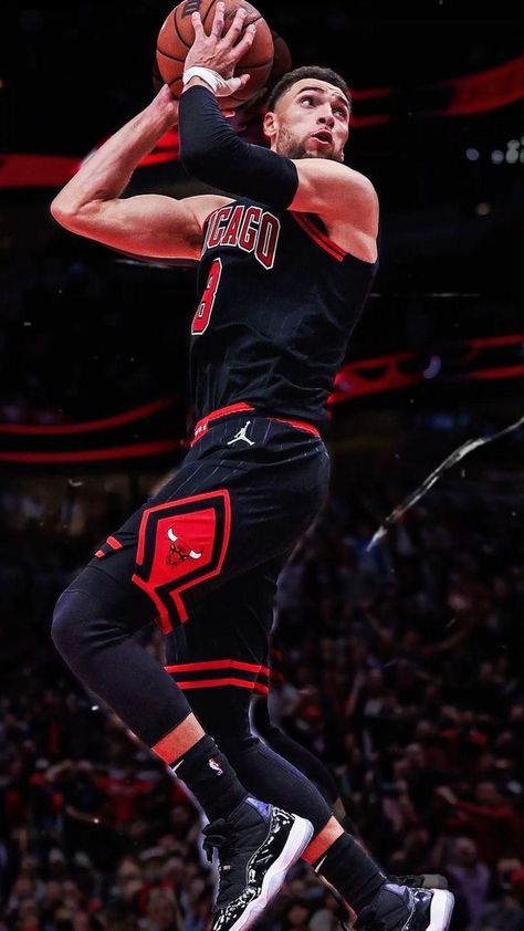 Aesthetic Wall Posters, Basketball Live Wallpaper, Basketball Workouts Training, Mvp Basketball, Kobe Bryant Michael Jordan, Nba Video, Best Nba Players, Zach Lavine, Basketball Highlights