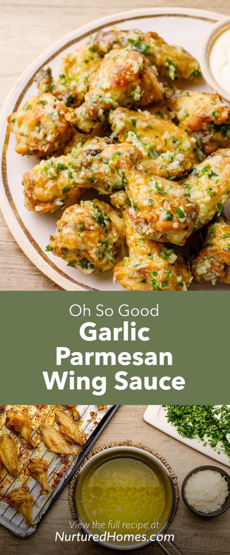 Essen, Wing Stop Garlic Parmesan Sauce, Lemon Garlic Parmesan Chicken Wings, Best Homemade Wing Sauce, Keto Garlic Parmesan Wings, Keto Garlic Parmesan Chicken Wings, Applebees Garlic Parmesan Wings, Chicken Wing Recipes Sauces, Wings Sauces Recipes