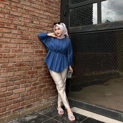 Alya Shirt - Kemeja oversize wanita Ootd