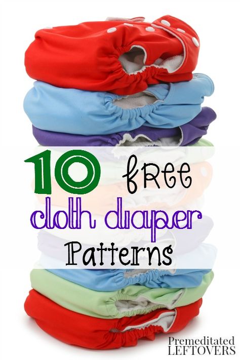 10 Free Cloth Diaper Patterns. Save money on cloth diapers for your baby by making them yourself with one of these free cloth diaper patterns and tutorials. Babies Clothes, Diy Cloth Diapers, Cloth Nappy, Reusable Diapers, Cloth Diapering, Cloth Nappies, Baby Sewing Projects, Baby Sewing Patterns, Baby Clothes Patterns