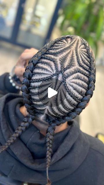 2,673 likes, 64 comments - natalystyles1 on February 22, 2024: "A lil fishbones 😏

#art #braids #miamibeachhairstylist #barbershop #midtownbraids #miami #miamibraids  #hairstyles #miamihairstylist #braid...". Fish Braids Hairstyles, Men Two Braids Hairstyle, Fish Bone Braids Men, Fishbone Braids For Men, Allen Iverson Braids, Men Braids Hairstyles, Man Bun Braids, Goddess Cornrows, Fishbone Hairstyle