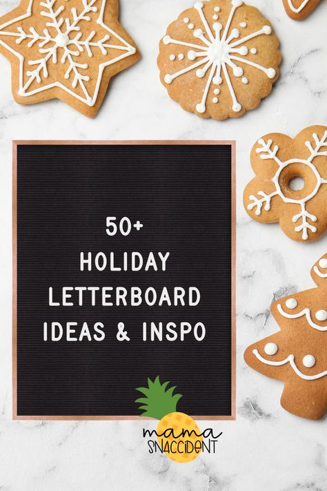 50+ HOLIDAY LETTERBOARD IDEAS & INSPIRATION — MAMA SNACCIDENT Merry Christmas Board Signs, Christmas Letter Boards Funny, Holiday Word Board, Christmas Saying For Letter Board, Word Board Christmas Quotes, Letter Board Holiday Quotes, Cute Holiday Quotes, Christmas Letterboard Funny, Christmas Memo Board Sayings