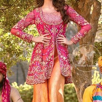 #DeemasFashion #BridalCoutureWeek #Fashion #PakistaniDesignerDresses #BridalDresses2016 #MissVeetPakistan2016 #Canada #BridalOutfit #FormalDresses #WeddingOutfit #PartyDresses https://deemasfashion.com/shocking-pink-embroidered-short-frock/ Shocking Pink Dress, Latest Pakistani Fashion, Short Frocks, Short Frock, Desi Wedding Dresses, Pakistani Formal Dresses, Formal Wear Dresses, Shocking Pink, Desi Clothes