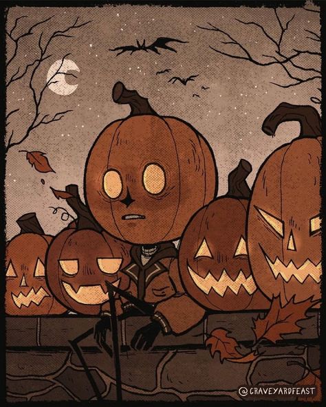 @halloweenerryday on Instagram: “🎃Only 125 days until Halloween!🌙 #halloween #125days @graveyardfeast #graveyardfeast #pumpkin #jackolantern #bats #halloweentime…” Jackolantern Aesthetic, Old Halloween Aesthetic, Halloween Art Drawing, October Vibes, Autumn Prints, Helloween Wallpaper, Ahri Wallpaper, Vintage Halloween Art, Photo Halloween