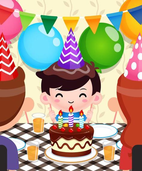 Happy Birthday Kids Boy, Happy Birthday For Boy, Happy Birthday Little Boy, Happy Birthday Baby Boy, Birthday Cake Clip Art, Birthday Wishes For Kids, Happy Birthday Boy, Happy Birthday Kids, Party Cartoon