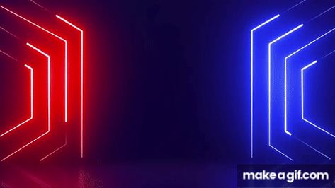 No Copyright Red and Blue Contrasting Neon Lights Background - Free Animated Background on Make a GIF Neon Gif Background, Neon Lights Background, Banner Gifs, Watermark Ideas, Check Background, Gif Background, Free Video Background, Animated Background, Neon Backgrounds