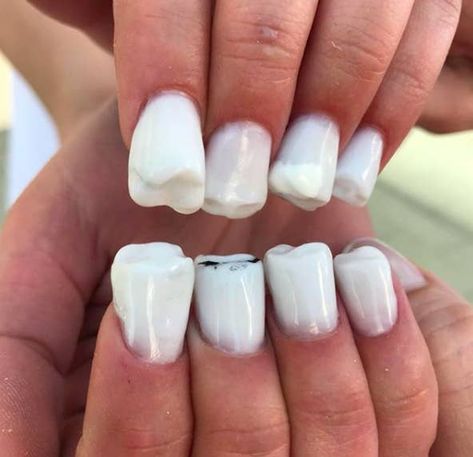 Fur Nails, Bridal Manicure, Tree Nail Art, Les Nails, Human Teeth, Tree Nails, Nail Art For Beginners, Crazy Nails, Hair Shows