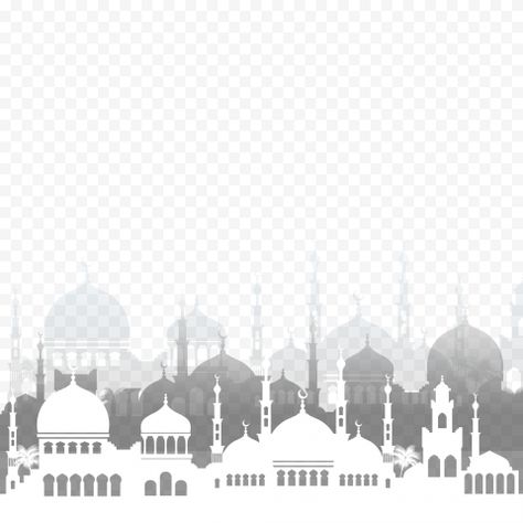 Mosque Illustration, Islamic Background Vector, Photography Text, Vector Architecture, Ramadan Mosque, Wallpaper Ramadhan, Islamic Mosque, Ramadan Png, Mosque Vector