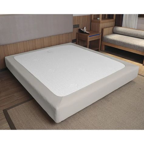 Clawson Box Spring Cover Alternative To Bed Skirt, Bed Skirt Alternative, Bed Frame Cover, Box Spring Bed Frame, Box Spring Cover, Box Spring Bed, Mattress Box Springs, Bed Skirts, Traditional Bed