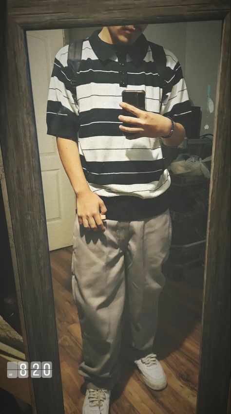 Men Quince Outfits, Mexican Outfit Ideas For Men, Cute Cholos Guys, Mexican Fits Men, Latino Outfit Men, Cholo Guys, Dickies Cholo, Cholo Outfit Men, 90s Chicano Style