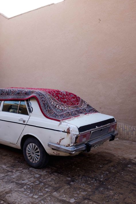 Old Car Aesthetic, Frank Ocean Tumblr, Aesthetic Carpet, Girls Money, Become Millionaire, My Love Photo, Colorful Carpet, Car Vibes, Iran Pictures