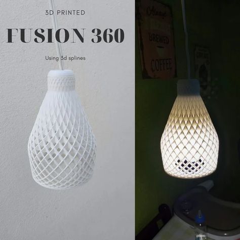 3d Lamp 3d Printing, 3d Printed Chandelier, 3d Print Lighting, 3d Printed Lamp Design, 3d Printed Objects Ideas, 3d Printing Lamp, 3d Printed Lamp Shade, Lamp 3d Print, 3d Print Lamp