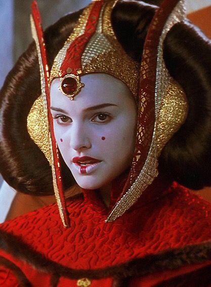 Padme Amidala. Star Wars Amidala Hairstyles, Natalie Portman Star Wars, Star Wars Makeup, Star Wars Padme Amidala, Amidala Star Wars, Queen Amidala, Star Wars Padme, Star Wars Icons, Padme Amidala