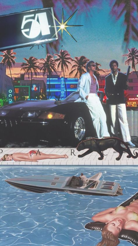 #80s #miami Neon Miami Aesthetic, Miami 2000s, 80s Miami Aesthetic Home, 80s Miami Fashion, Miami Vice Wallpaper, Miami Aesthetic Wallpaper, Miami 80s Aesthetic, 80s Miami Aesthetic, Miami Vice Aesthetic