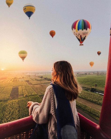 Hot Air Balloons Photography, Places In Egypt, One Way Ticket, Istanbul Photography, Most Instagrammable Places, Hot Air Balloon Rides, Air Balloon Rides, Egypt Travel, Instagrammable Places