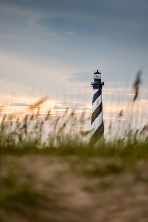 North Carolina Lighthouses, Cape Hatteras Lighthouse, Hatteras Lighthouse, Lighthouse Tattoo, Lighthouse Photos, Lighthouse Pictures, Cape Hatteras, Outer Banks Nc, Old Churches