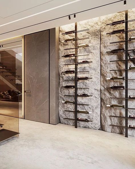 Wine Room Design, Furniture With Storage, Home Wine Cellars, Wine Cellar Design, Cellar Design, 카페 인테리어 디자인, Diy Storage Cabinets, Wine Wall, Wine Display