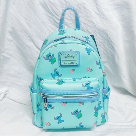 Nwt Super Cute Lilo And Stitch Mini Backpack, Boxlunch Exclusive. No Scrapes Or Scratches Never Used Lilo And Stitch Stuff, Cute Lilo And Stitch, Cartoon Items, Stitch Room, Sleeping Beauty Characters, Stitch Bags, Lilo And Stitch Toys, Stitch Merchandise, Lilo And Stitch 2002