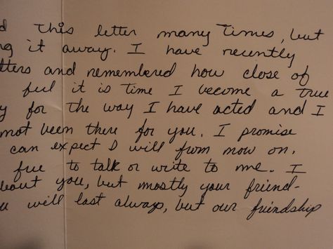 Delights: hand written letters, personal gifts, sweet sentiments, apologies, and friendship! Birthday Letter For Girlfriend, Handwritten Letter Aesthetic, Birthday Letters To Boyfriend, Love Letter To Girlfriend, Friends Day Quotes, Notes For Friends, Letter To Best Friend, Letter To My Boyfriend, Love Letter For Boyfriend