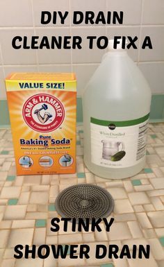 How To Clean A Shower Drain, Clean Stinky Drains, Stinky Drain Bathroom, Smelly Shower Drain Cleaning Tips, How To Clean Shower Drain, Stinky Shower Drain, Stinky Drains Remedy, Cleaning Shower Drain, Shower Drain Unclogger