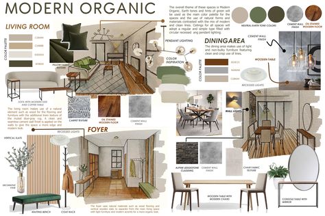 Interior Design Presentation Boards, Interior Presentation, Interior Design Portfolio Layout, Interior Design Sketchbook, Mood Board Interior, Design Mood Board, Interior Design Layout, Interior Design Student, Interior Architecture Drawing