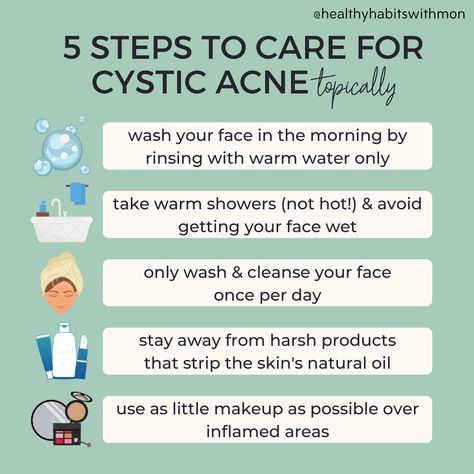 Part 3: 5 steps to care for cystic acne topically to clear it fast! — Plant Based Beauty Hormonal Cystic Acne, Get Rid Of Cystic Acne, Acne Supplements, Hormonal Acne Remedies, Cystic Acne Remedies, Oil Makeup Remover, Acne Causes, Hormonal Acne, Acne Breakout