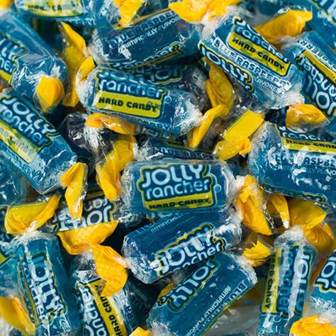 Blue Jolly Rancher Raspberry Hardy Candy Blue Candy Buffet, Blue Snacks, Jolly Rancher Hard Candy, Jolly Ranchers Candy, Jolly Ranchers, Online Candy Store, Personalized Candy, Candy Brands, Jolly Rancher