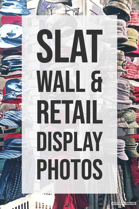 Slat Wall Clothing Display, Mens Retail Display, Store Wall Display Ideas, Small Boutique Ideas Retail Store Design Shop Displays, Slat Wall Store Display, Boutique Slat Wall Display Ideas, Boutique Slat Wall Ideas, Gift Shop Merchandising, Tshirt Boutique Ideas