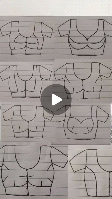 CHACHA'S🌸 on Instagram: "Types of Blouses ♥️ Save for later!

Credits 🌟 @designer_dhanashri_" Heavy Bust Blouse Design, Blouse Designs For Heavy Bust, Types Of Blouses, Front Blouse Designs, Tailoring Ideas, Patch Work Blouse Designs, Latest Blouse Designs Pattern, Patch Work Blouse, Unique Blouse Designs