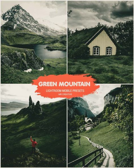 From #dakolor Lightroom Presets Community - Winter is Coming Collection ⠀⠀ Title: "Green Mountain " Lightroom Preset Mobile | Adobe Lightroom⠀ Credits to the creator: @Rumonrj To download this preset click on the link in bio😍😍 ⠀⠀⠀⠀⠀⠀⠀⠀⠀⠀⠀⠀⠀⠀⠀ ⠀ Make sure to follow us for excellent free presets 🤓 #December #x-mas #Christmas #FreePresets #Lightroom #Adobe #AdobeLightroomPresets #SantaPresets #Snowy #Winter #Photoshop Mountain Presets Lightroom, Collage Photo Frame Design, Lightroom Effects, Snow Overlay, Easy Pets, Film Presets Lightroom, Lightroom Presets Collection, Photo Frame Design, Creative Photoshop